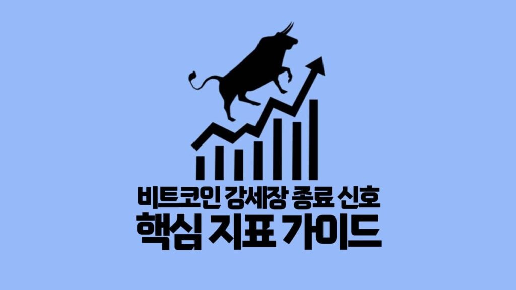 비트코인 강세장 종료 신호